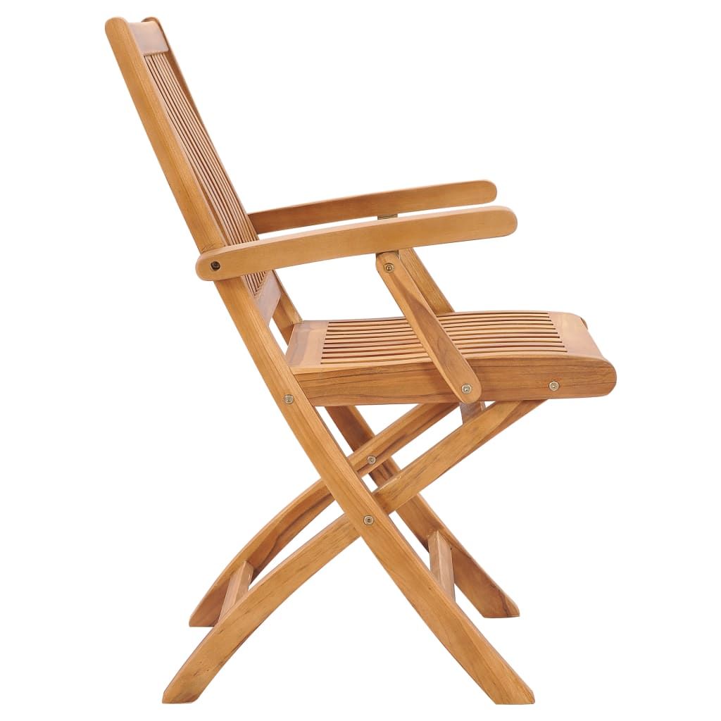 Garden Chair Set of 2 Teak