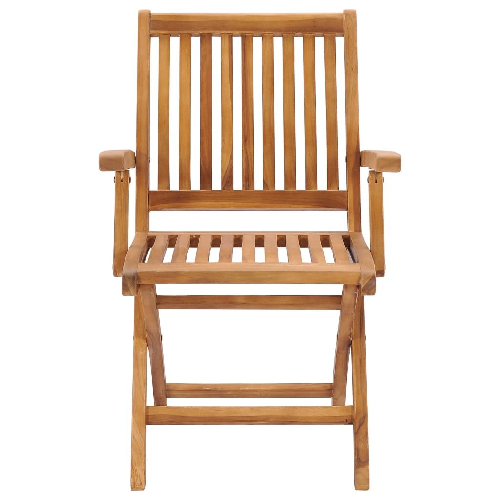 Garden Chair Set of 2 Teak