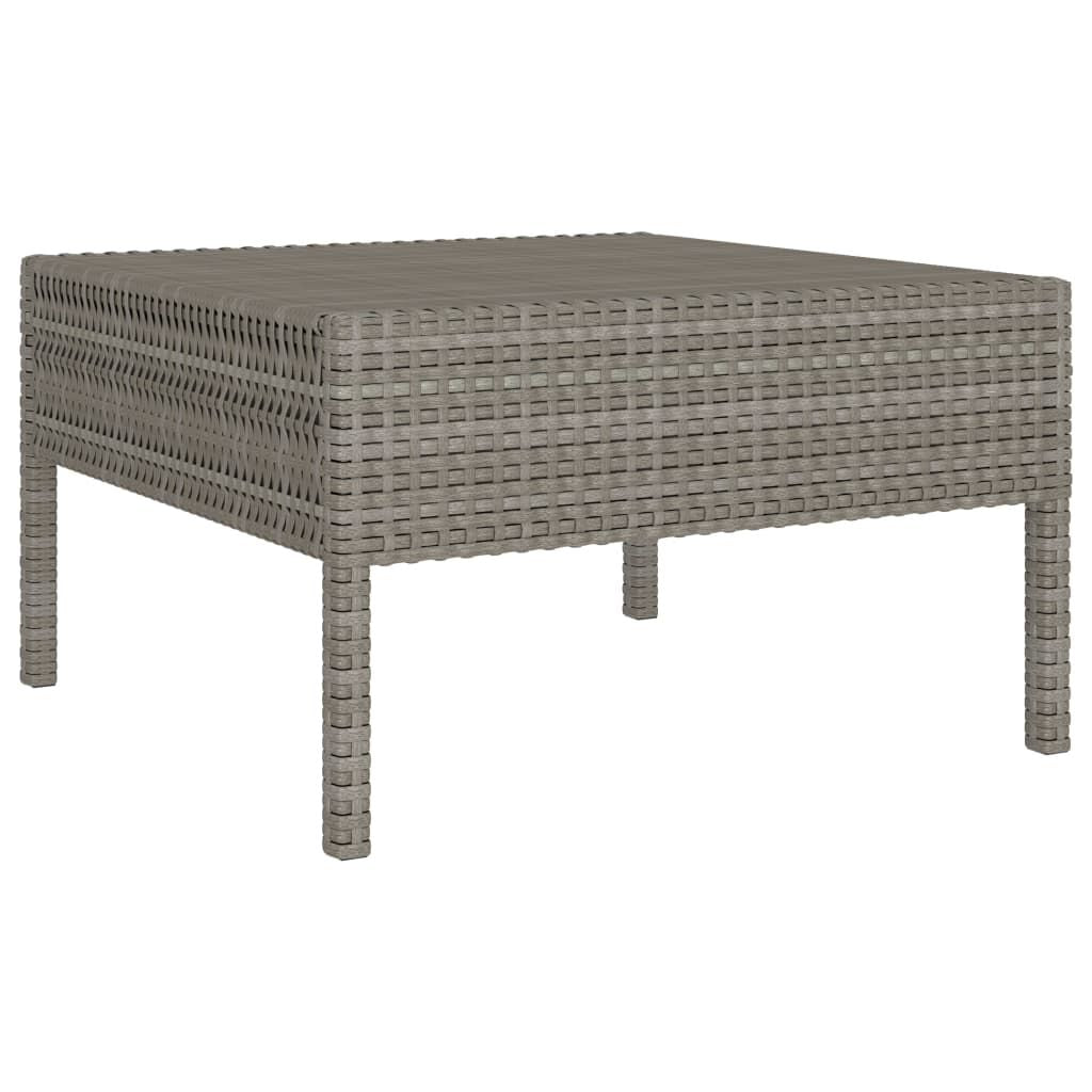 Garden Furniture Set Grey and Anthracite
