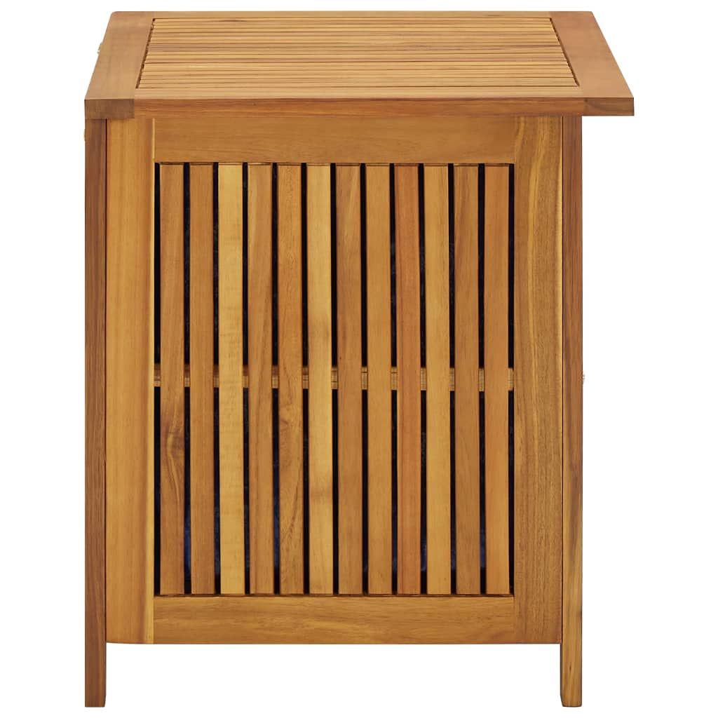 Garden Storage Box 23.6"x19.7"x22.8" Solid Wood Acacia