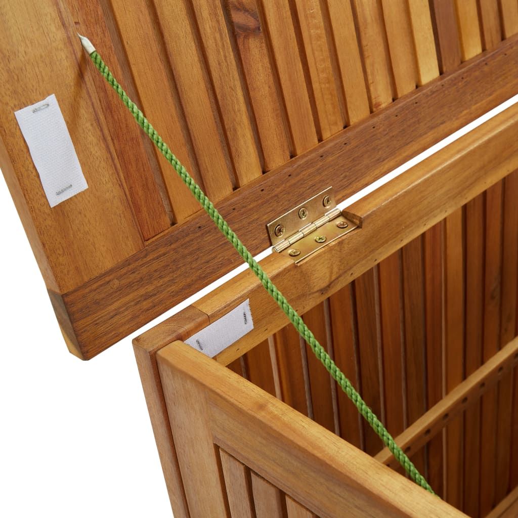 Garden Storage Box 35.4"x19.7"x22.8" Solid Wood Acacia