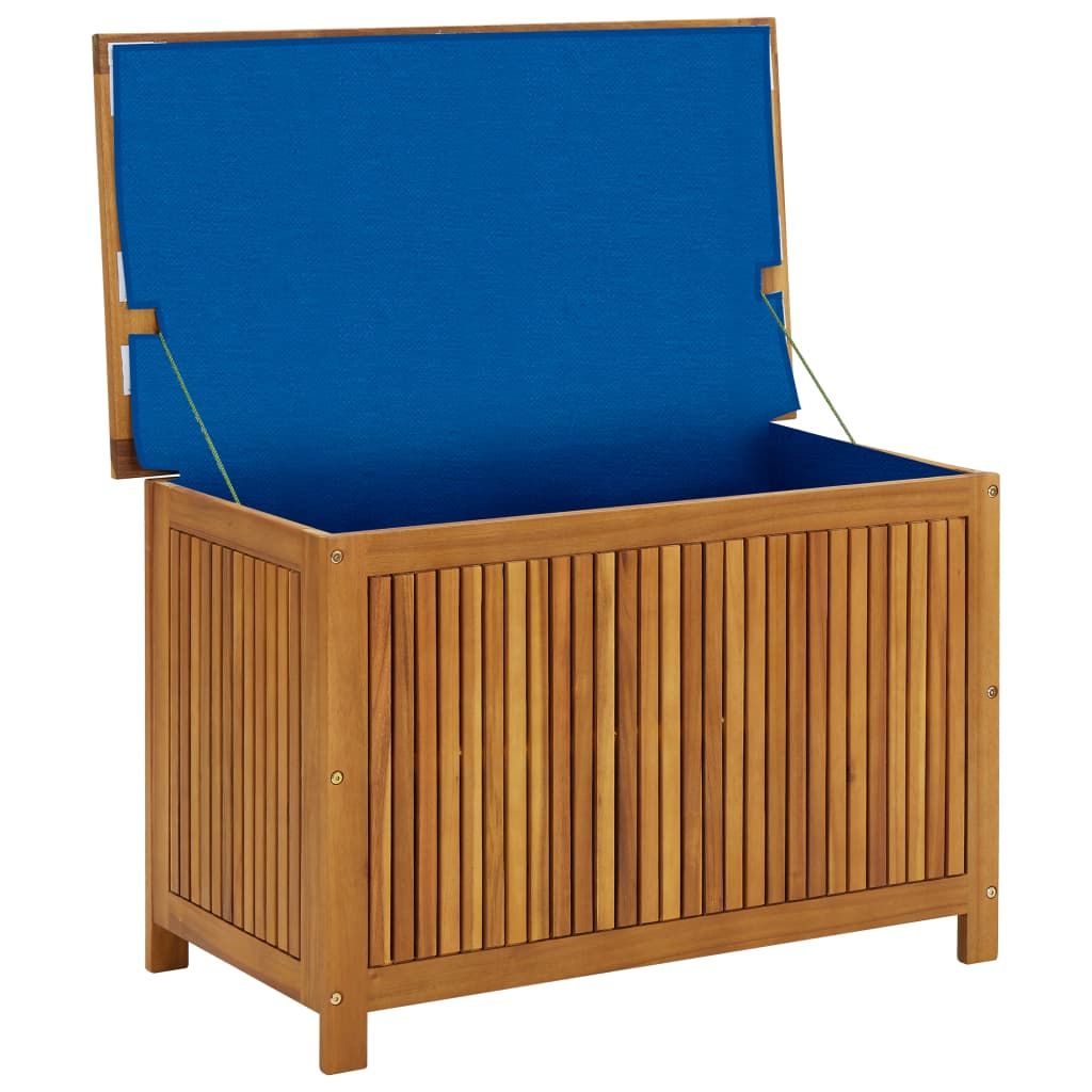 Garden Storage Box 35.4"x19.7"x22.8" Solid Wood Acacia