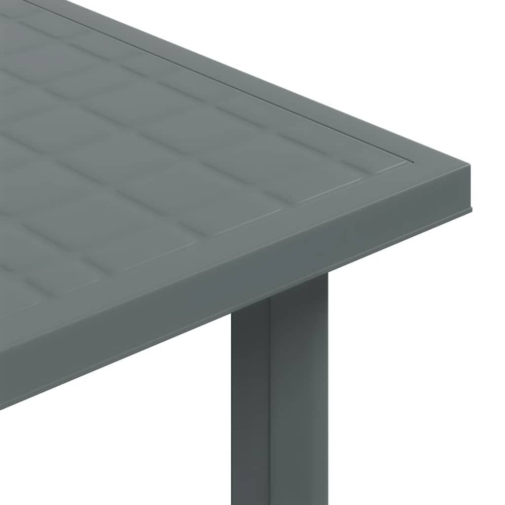 Garden Table Green Plastic Medium Lightweight Garden Table