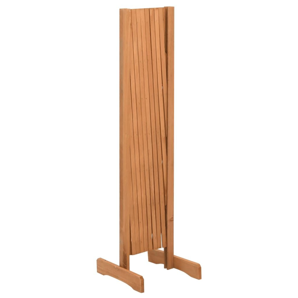 Garden Trellis Fence Orange 70.9"x39.4" Solid Firwood