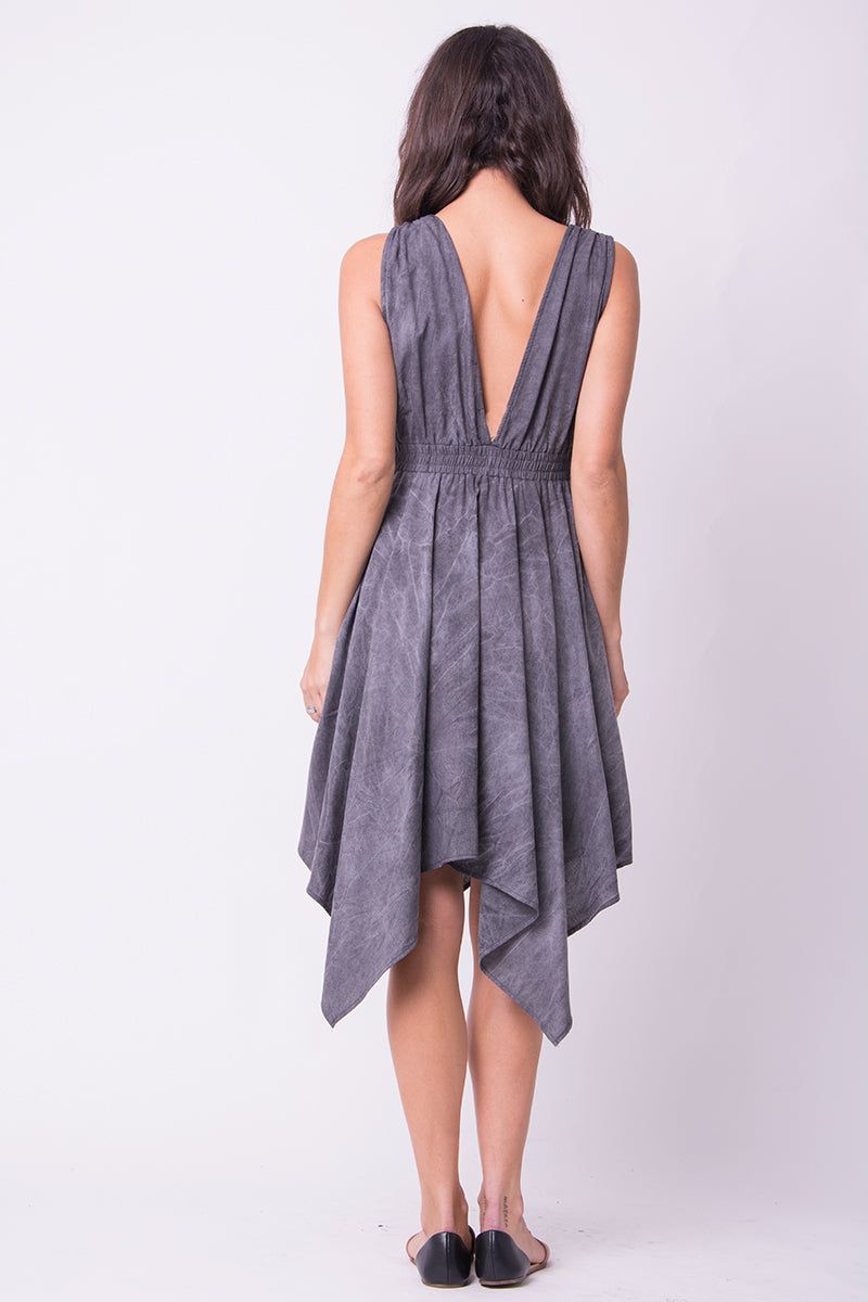 Gigi Mineral Wash Midi Dress