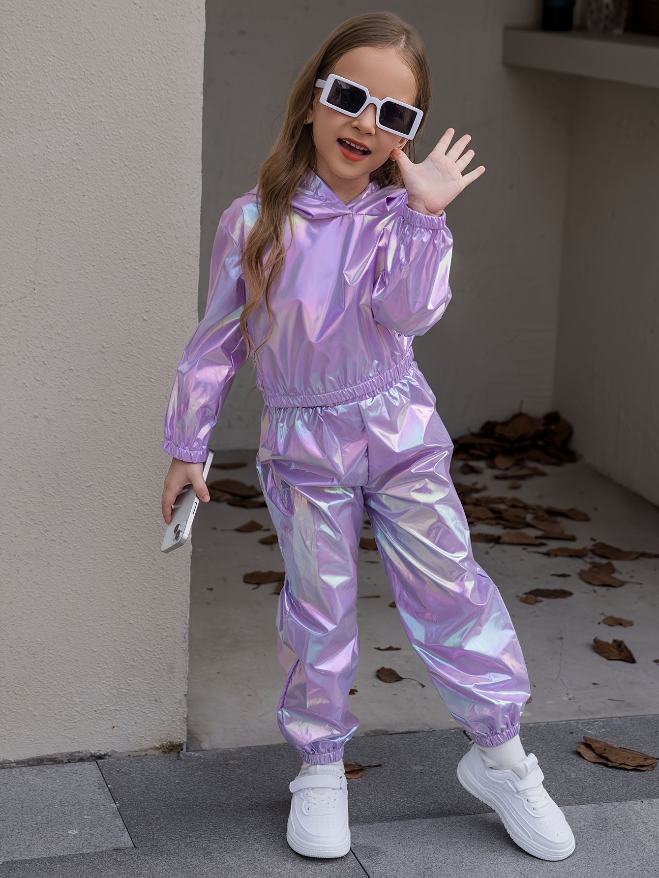 Girls Hip Hop Trendy Suit Performance Clothes Modeling Fashion Runway Tide Clothes Street Dance Tide Clothes Jazz Dance Costumes