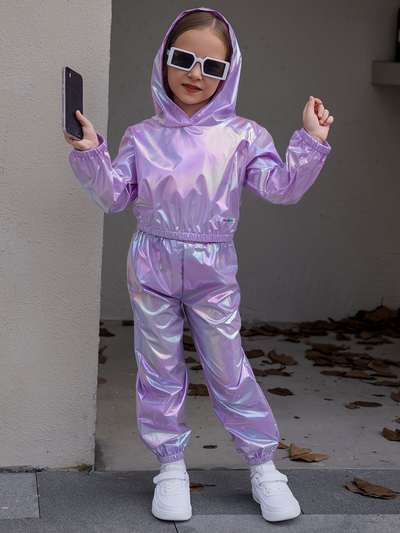 Girls Hip Hop Trendy Suit Performance Clothes Modeling Fashion Runway Tide Clothes Street Dance Tide Clothes Jazz Dance Costumes