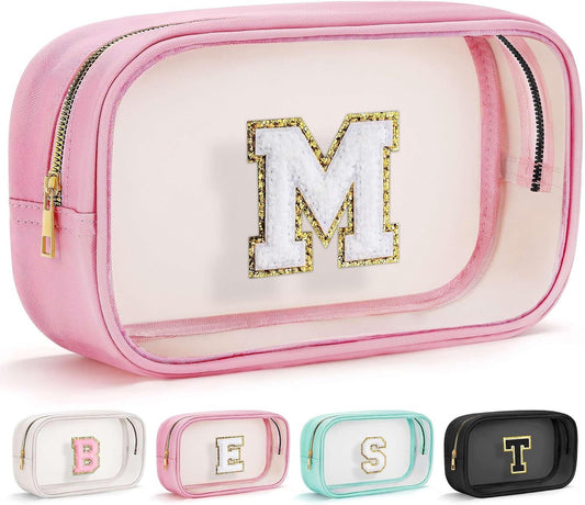 Graduation Teacher Gifts Travel Toiletry Bag, Clear Makeup Bag Preppy Cosmetic Bags