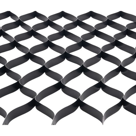 Gravel Grid, 2 Inch Depth, 26.87 x 3.94 FT / 8200 x 1200 mm, 1880 LBS Per Sq ft Grass Ground Retainer, Permeable Geo Grids Driveway Stabilization, for Garden, Patio, Walkway, RV Parking Slopes