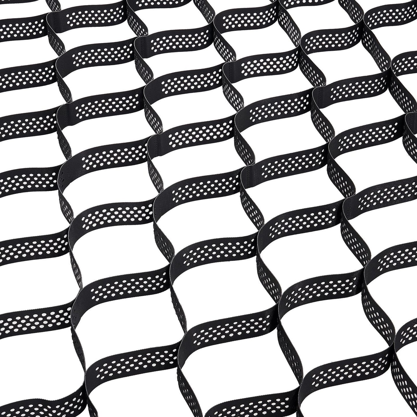 Gravel Grid, 3 Inch Depth, 24.93 x 9.52 FT / 7600 x 2900 mm, 1880 LBS Per Sq ft Grass Ground Retainer, Permeable Geo Grids Driveway Stabilization, for Garden, Patio, Walkway, RV Parking Slopes