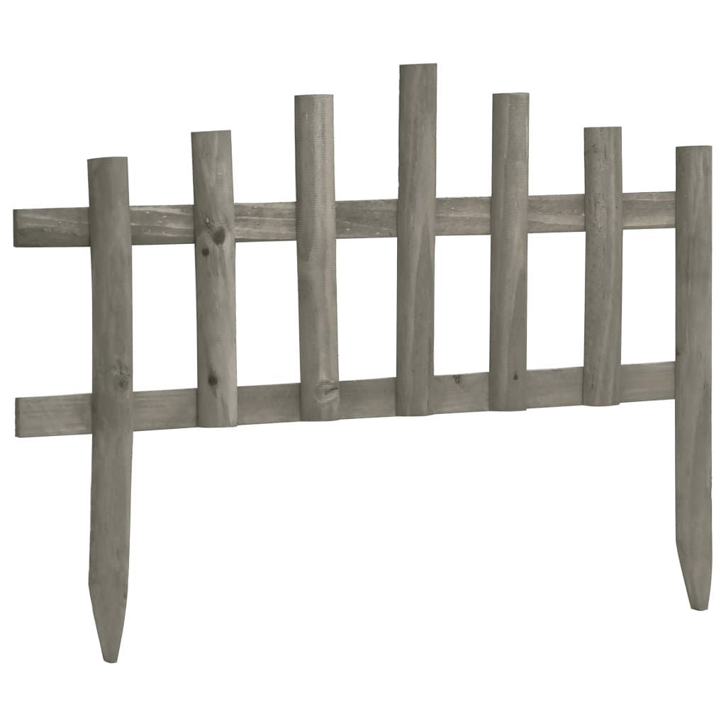 Lawn Edgings 10 pcs Firwood 14.4'