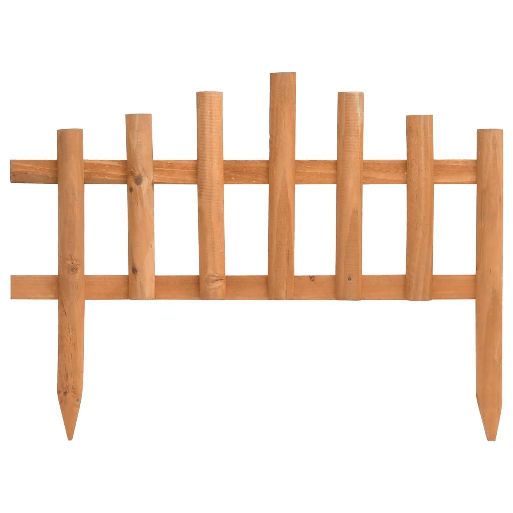 Lawn Edgings 10 pcs Firwood 14.4'