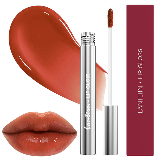 Long-Lasting Hydrating Lip Gloss, Moisturizing Non-Sticky Lip Tint with Hyaluronic Acid for Plumping Finish