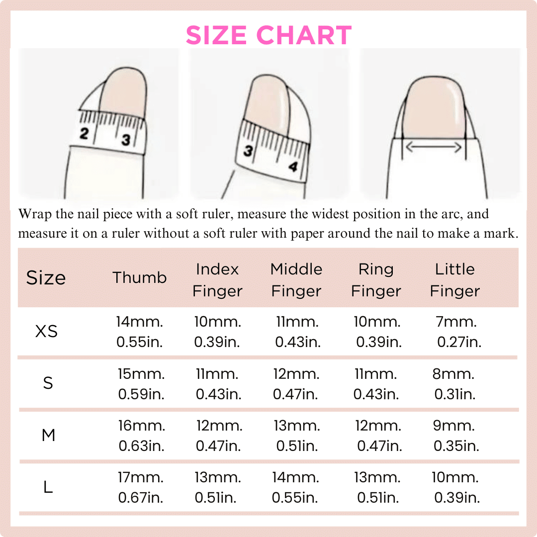 Love Scratch Nude Mid Length French Tips Handmade Press-on Nails