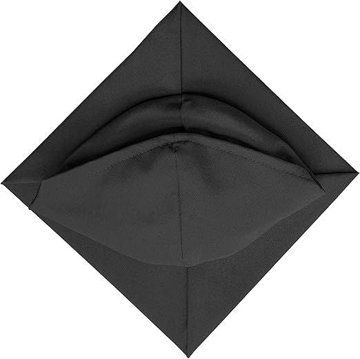 Matte Adult Graduation Cap with 2025 Tassel Unisex Adjustable Graduation Cap