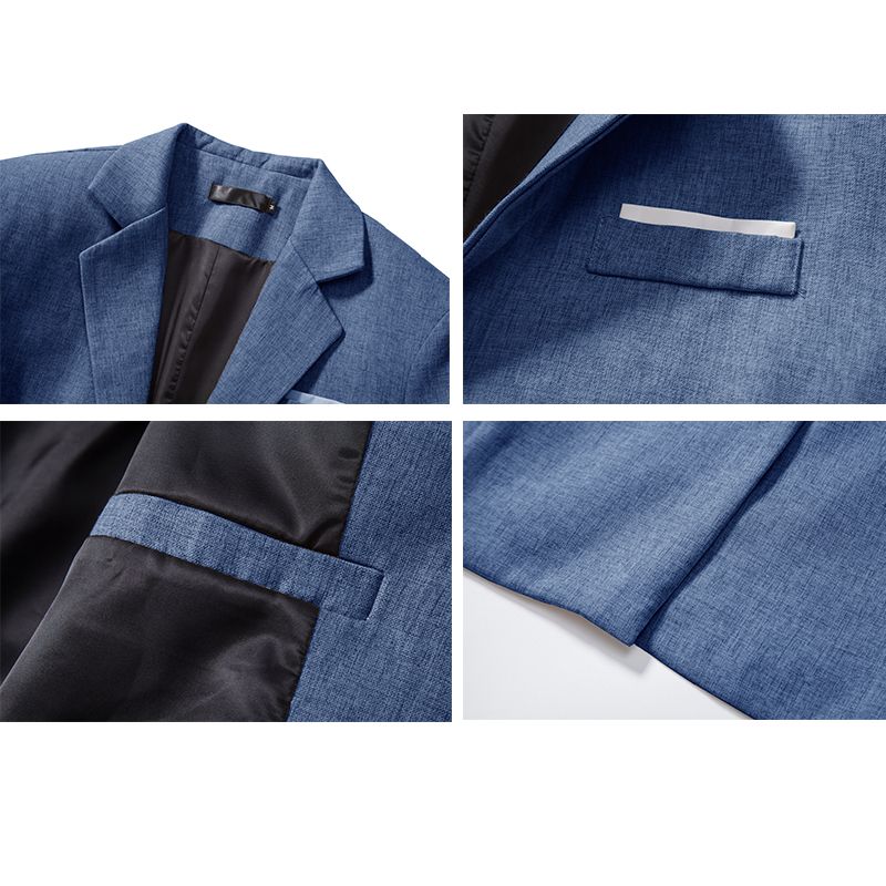 Mens Blazer Slim Fit Sport Coats Suit Jacket for Daily Business and Prom Party