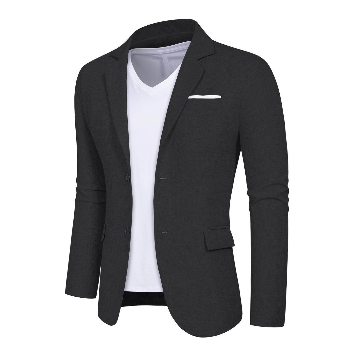 Men's Casual Blazer Jacket 2 Button Lightweight Jackets
