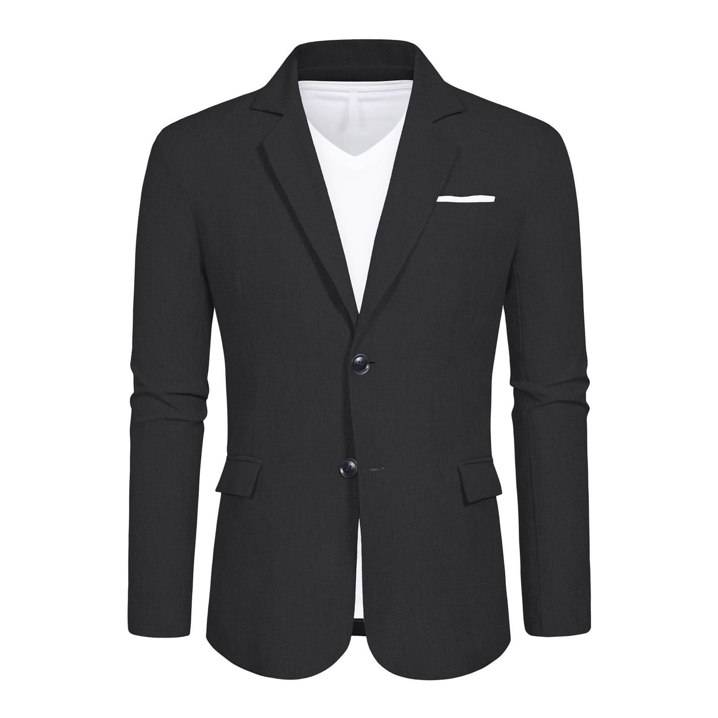 Men's Casual Blazer Jacket 2 Button Lightweight Jackets