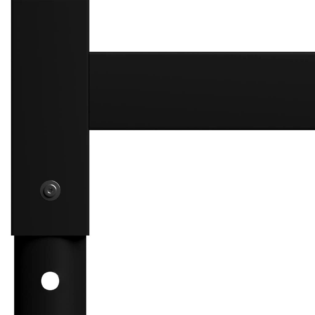 Metal Frame Set of 2 Black Powder-coated metal Adjustable