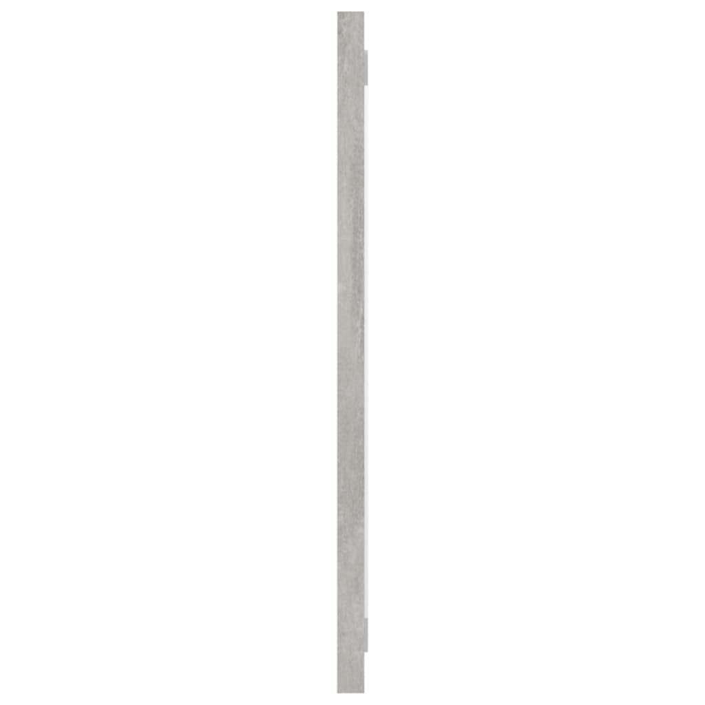 Mirror Concrete grey Engineered wood, acrylic 39.4 in x 14.6 in