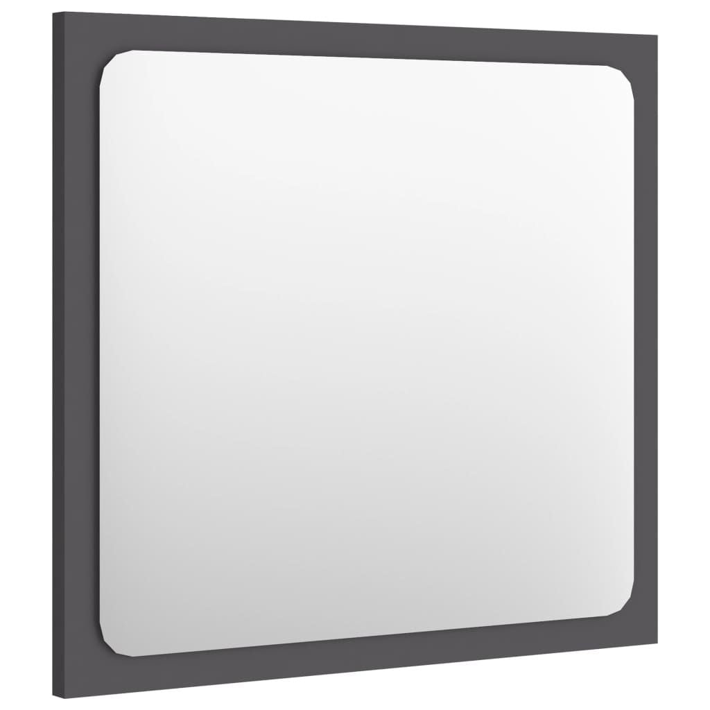 Mirror Gray Engineered wood and acrylic Medium Mirror