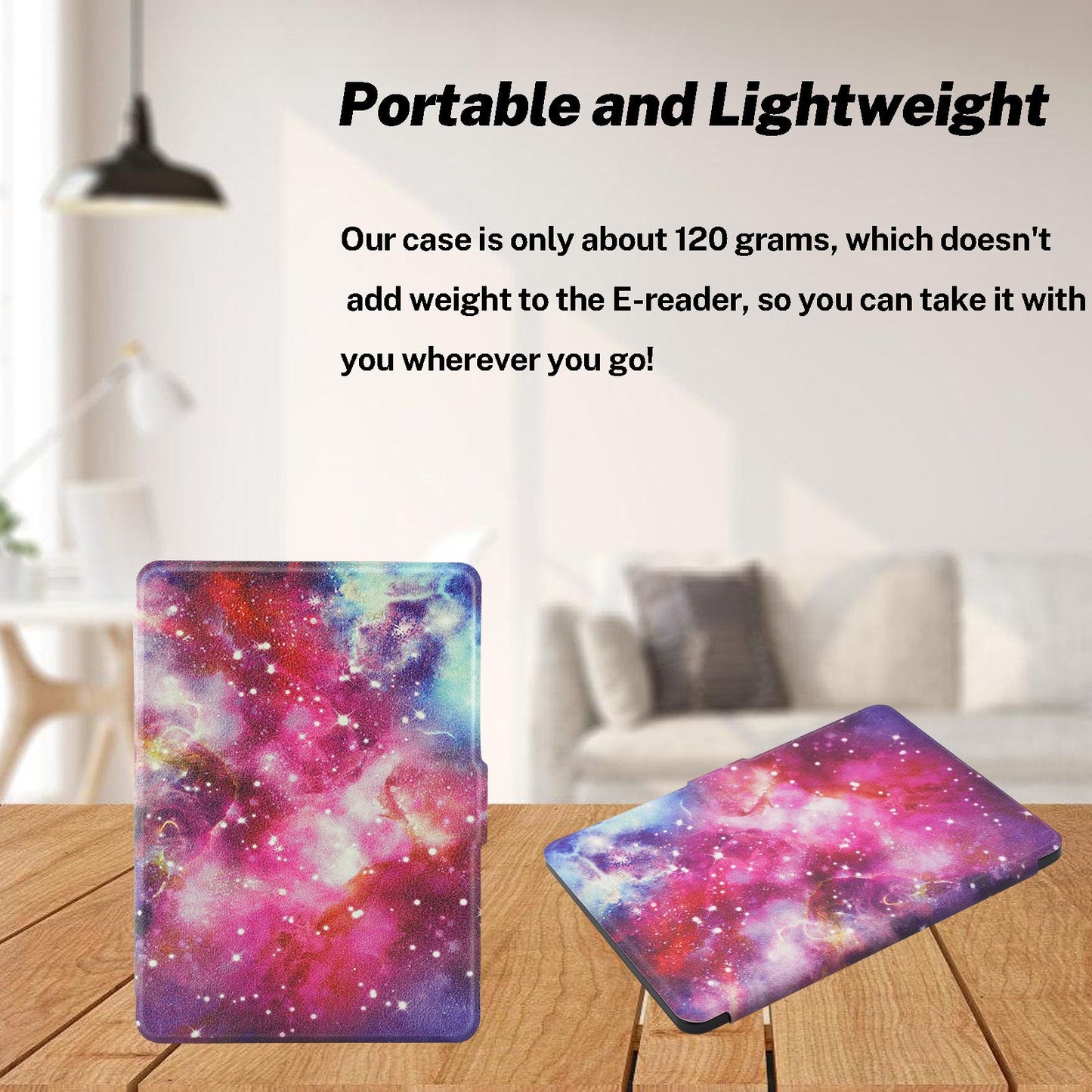 Multiple Color Smart Case Compatible with 6 Inch Kindle Voyage Ereader(Model NM460GZ), Includes a Screen Protector - 6" Premium PU Leather Cover with Auto Sleep/Wake