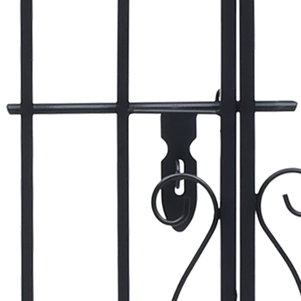 Ornamental Garden Gate Wrought Iron 48"x8.1"x39.4