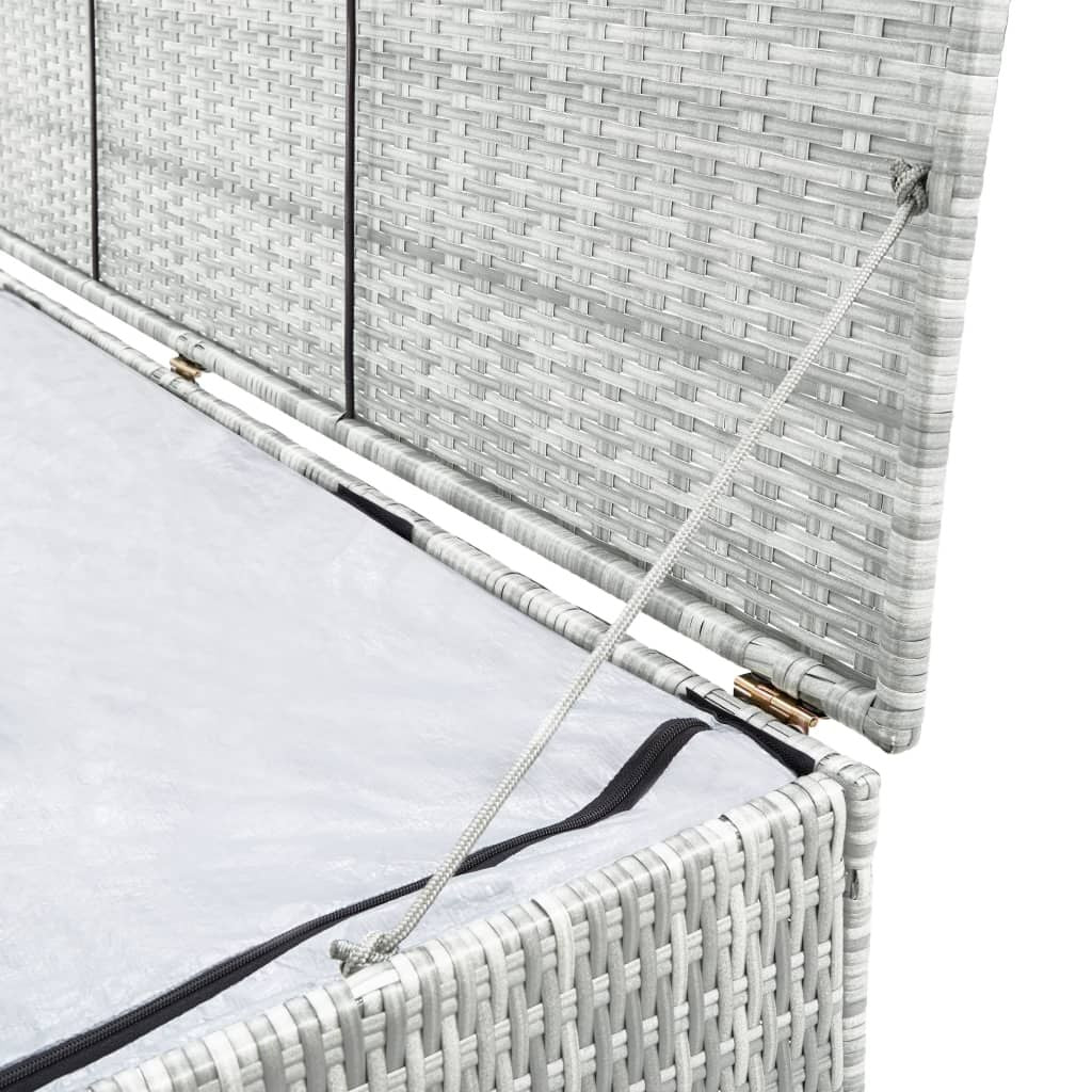 Outdoor Storage Box Light grey