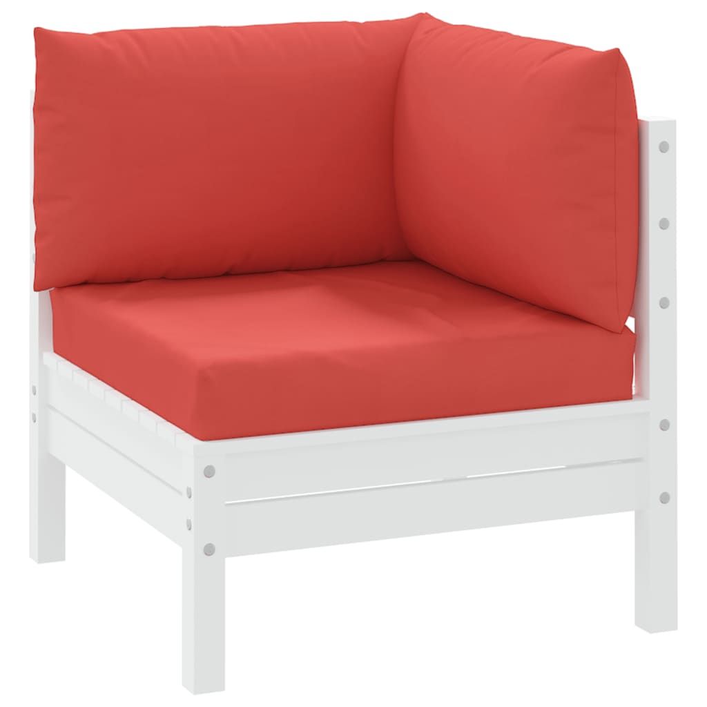 Pallet Cushions 3 pcs Red Oxford Fabric