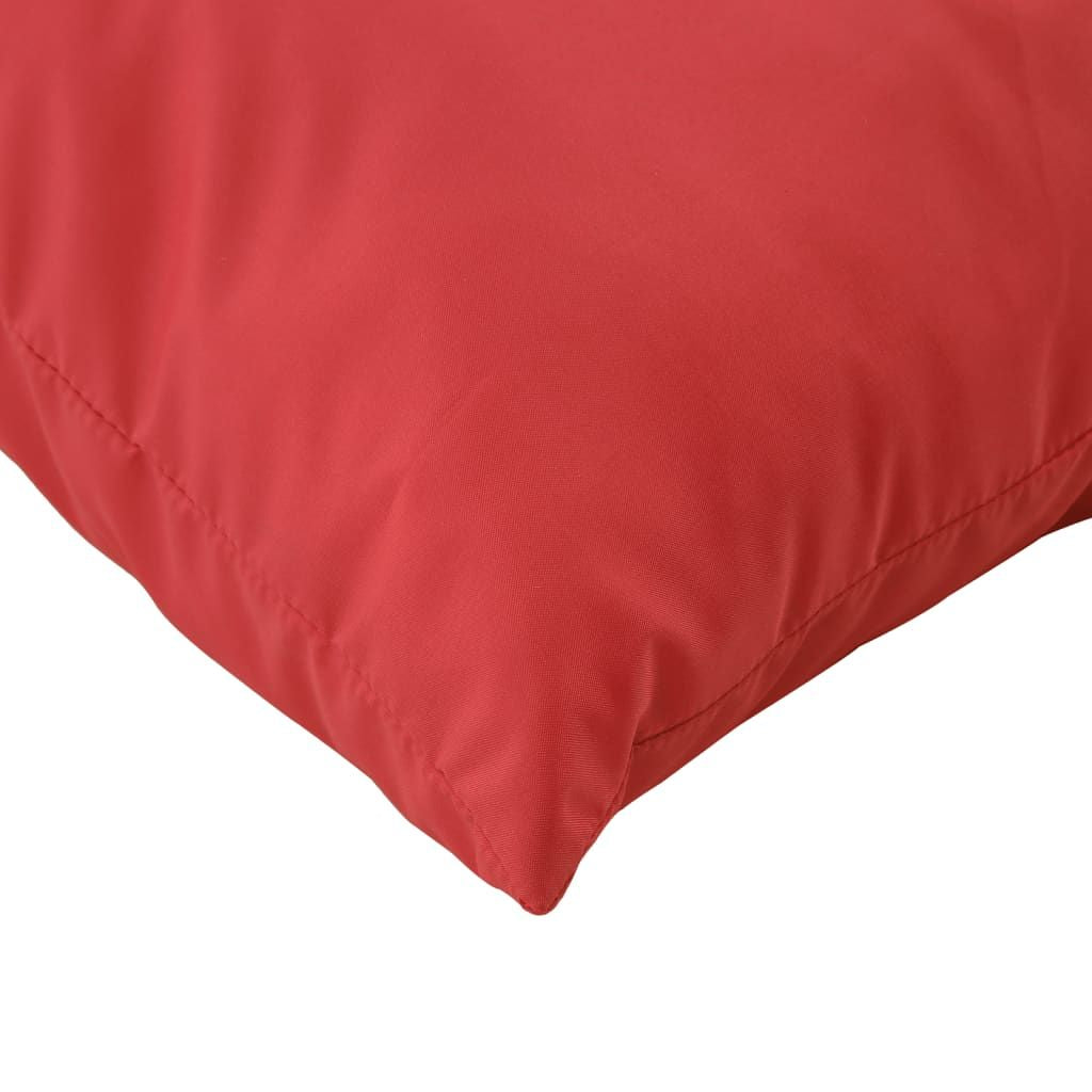 Pallet Cushions 3 pcs Red Oxford Fabric