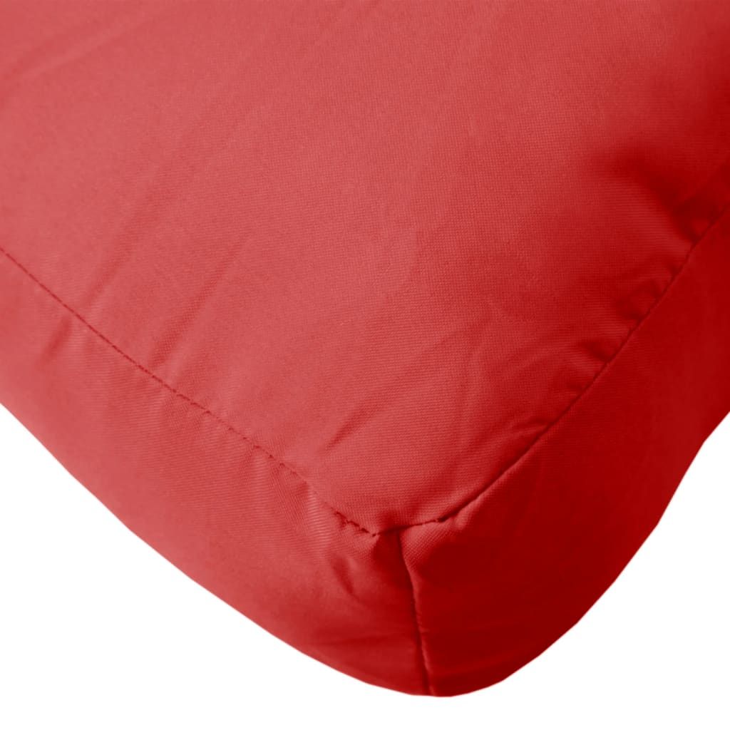 Pallet Cushions 3 pcs Red Oxford Fabric