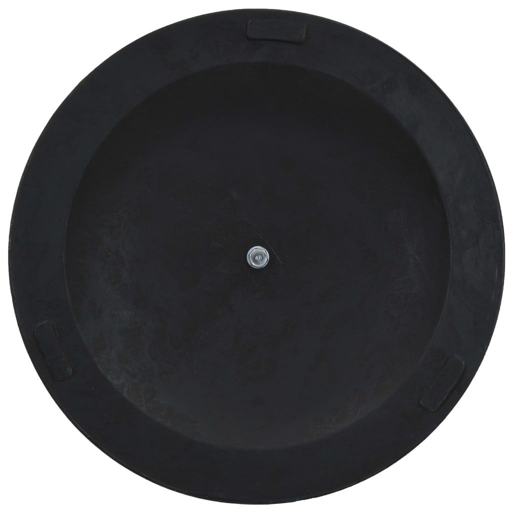 Parasol Base Bronze Polyresin 24.3 lb Durable Round