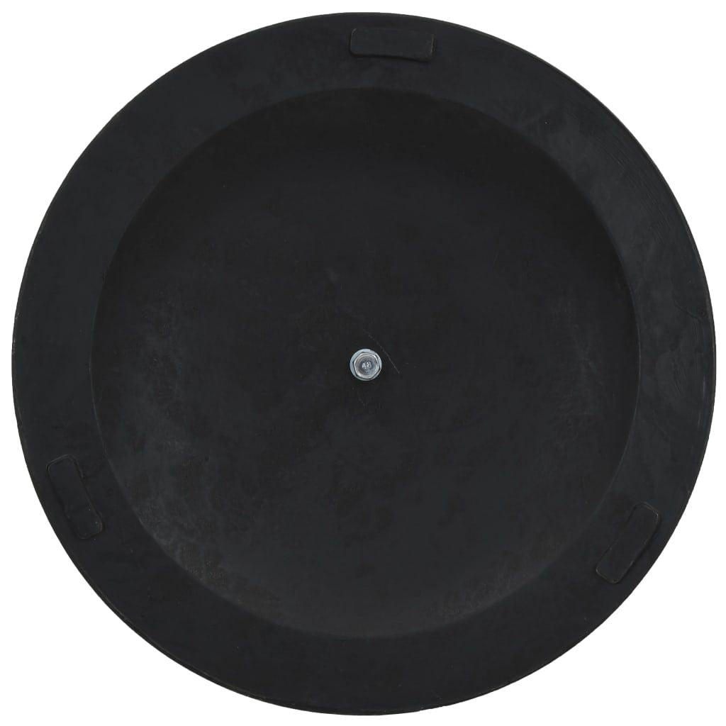 Parasol Base Bronze Polyresin Medium Heavy Duty Round Stylish