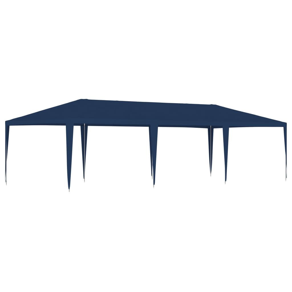 Party Tent Blue Polyethylene 13.1 x 29.5 ft UV-resistant