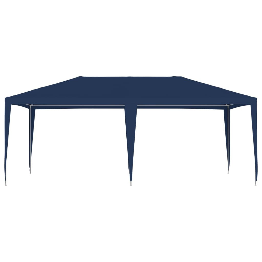 Party Tent Blue Polyethylene 13x20 ft UV-resistant materials