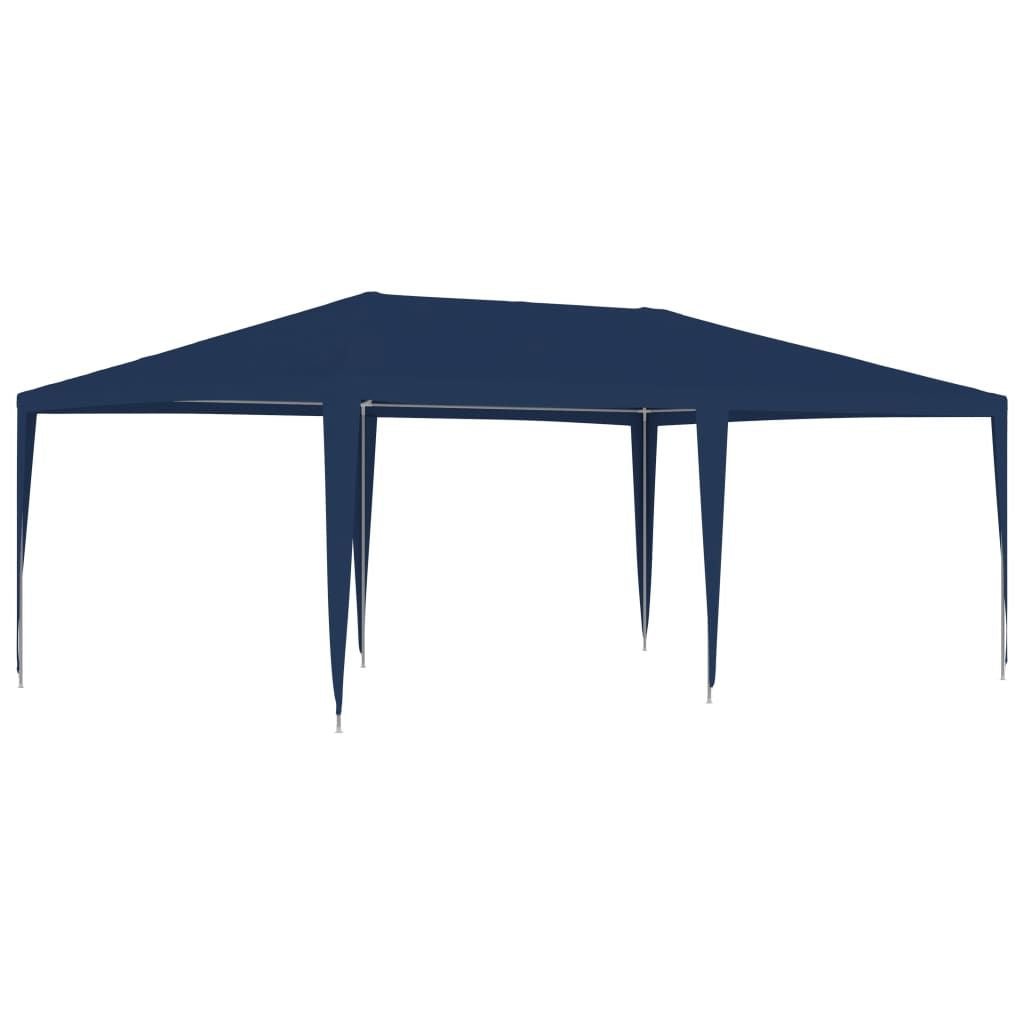 Party Tent Blue Polyethylene 13x20 ft UV-resistant materials