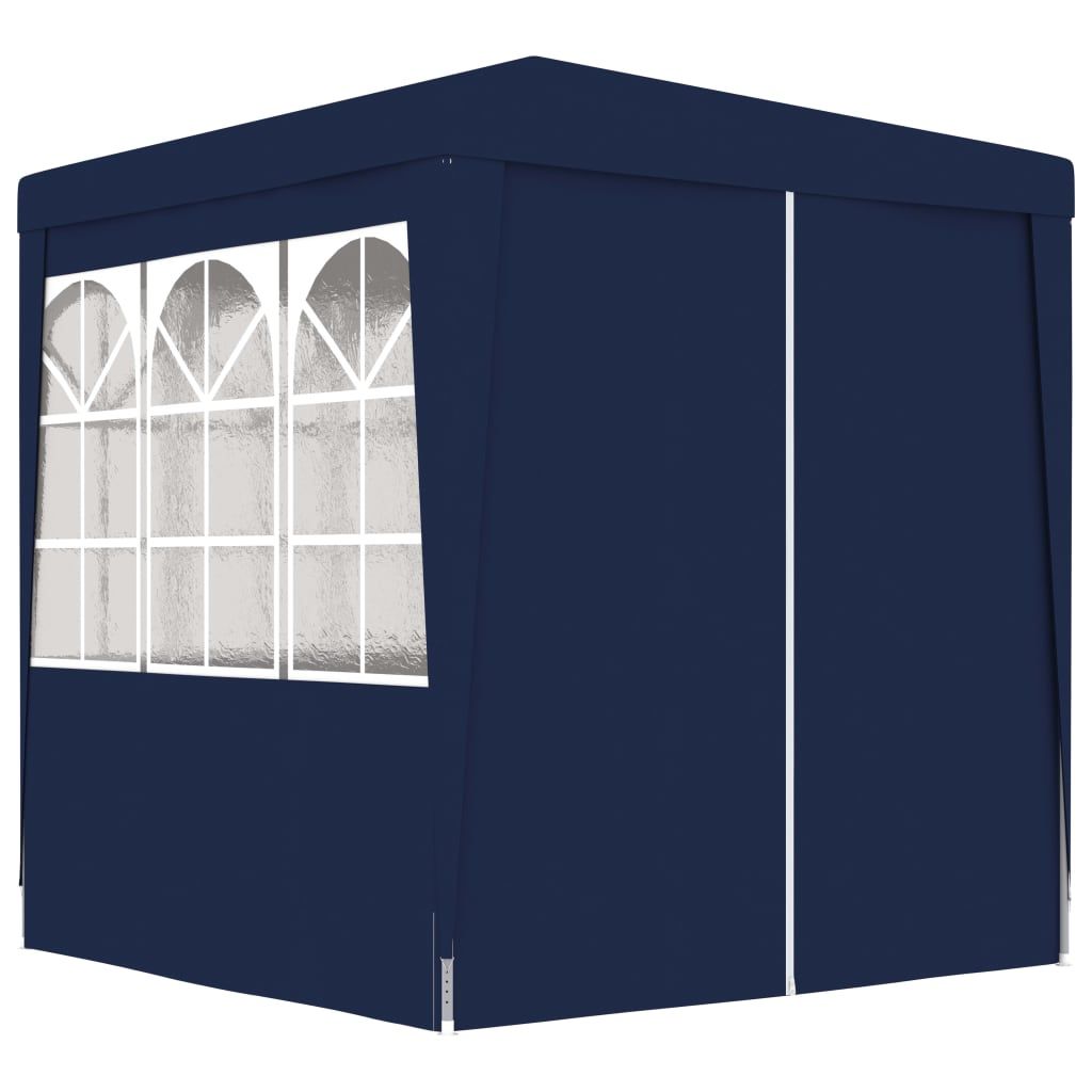 Party Tent Blue Polyethylene 8.2 x 8.2 feet Foldable Party Tent