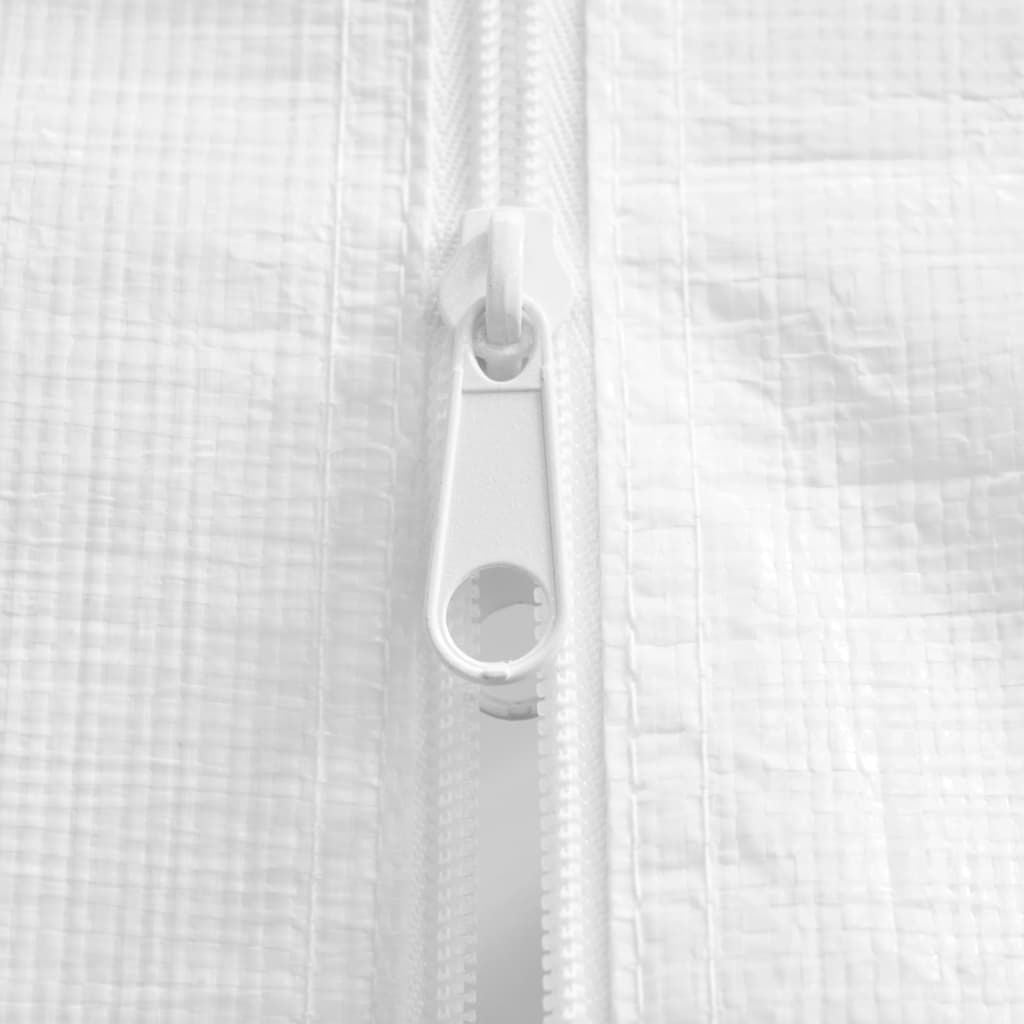 Party Tent White Polyethylene 6.6 x 6.6 ft Water-resistant