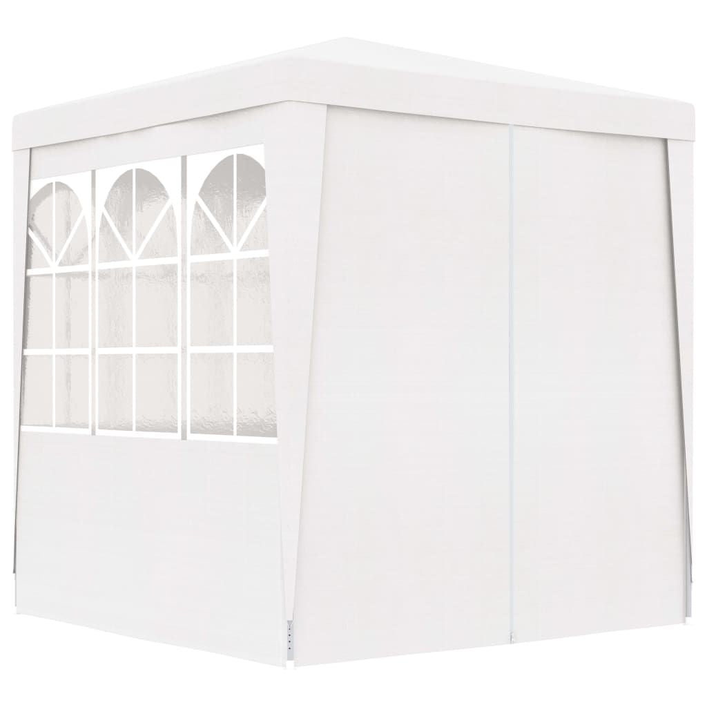 Party Tent White Polyethylene 6.6 x 6.6 ft Water-resistant