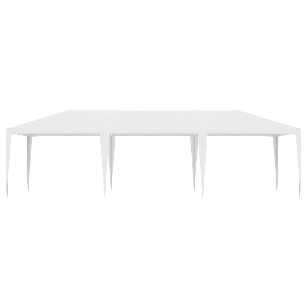 Party Tent White Polyethylene roof, Iron frame Large Durable