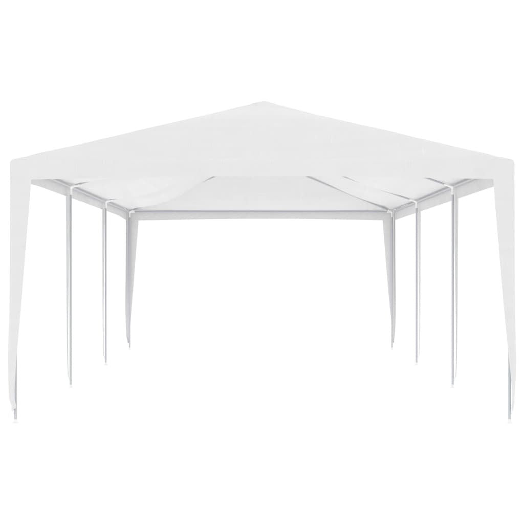 Party Tent White Polyethylene roof, Iron frame Large Durable