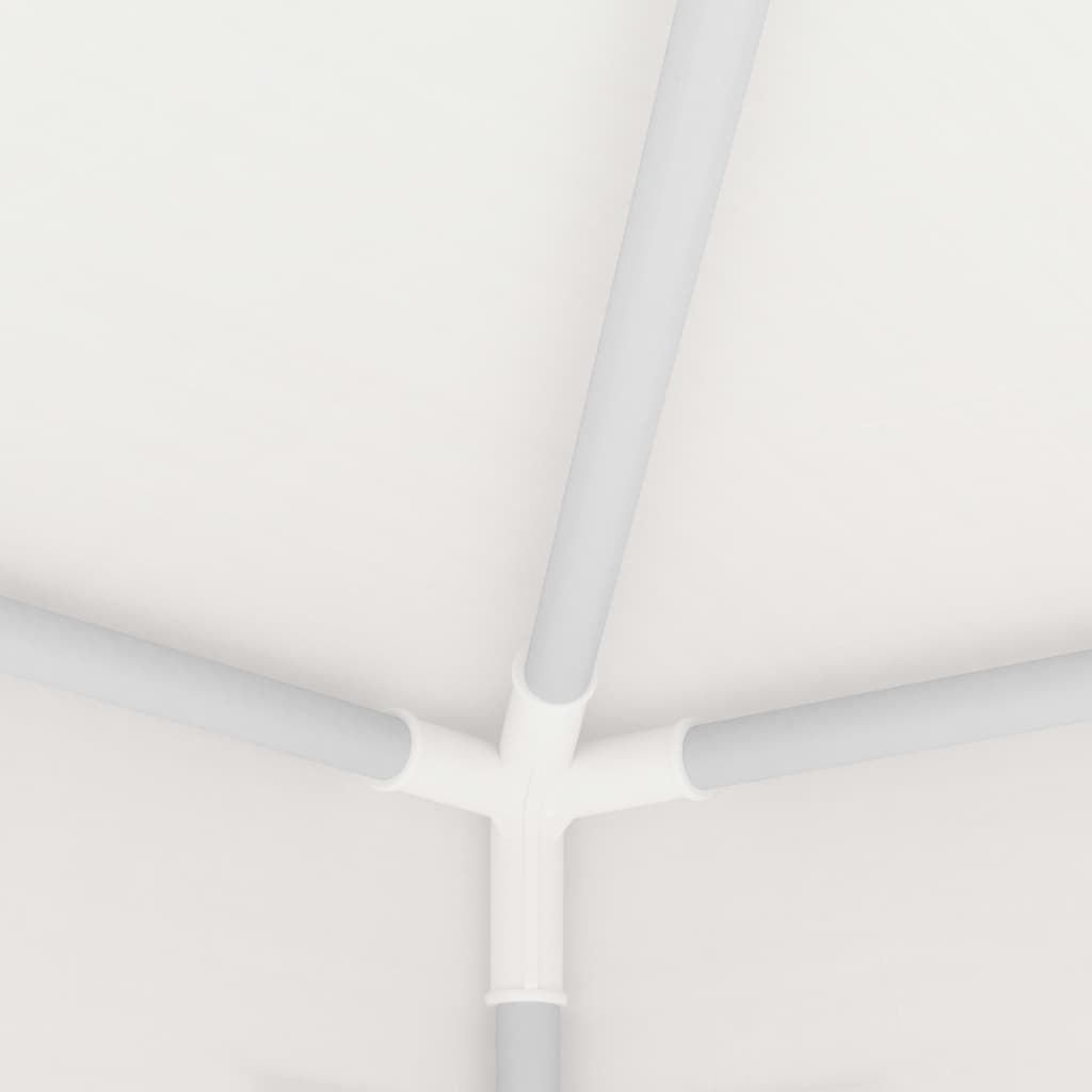 Party Tent White Polyethylene roof, Iron frame Large Durable