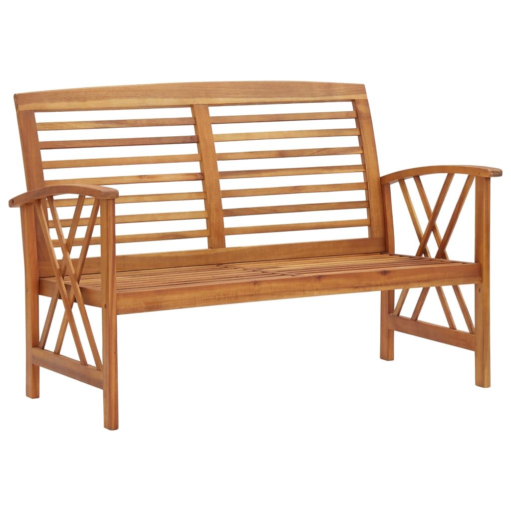 Patio Bench Durable Garden Bench Rectangular Traditional