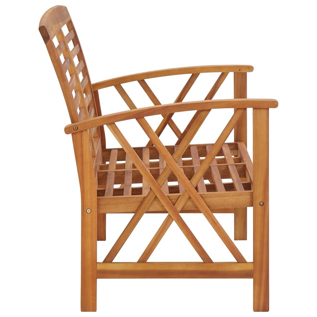 Patio Bench Durable Garden Bench Rectangular Traditional