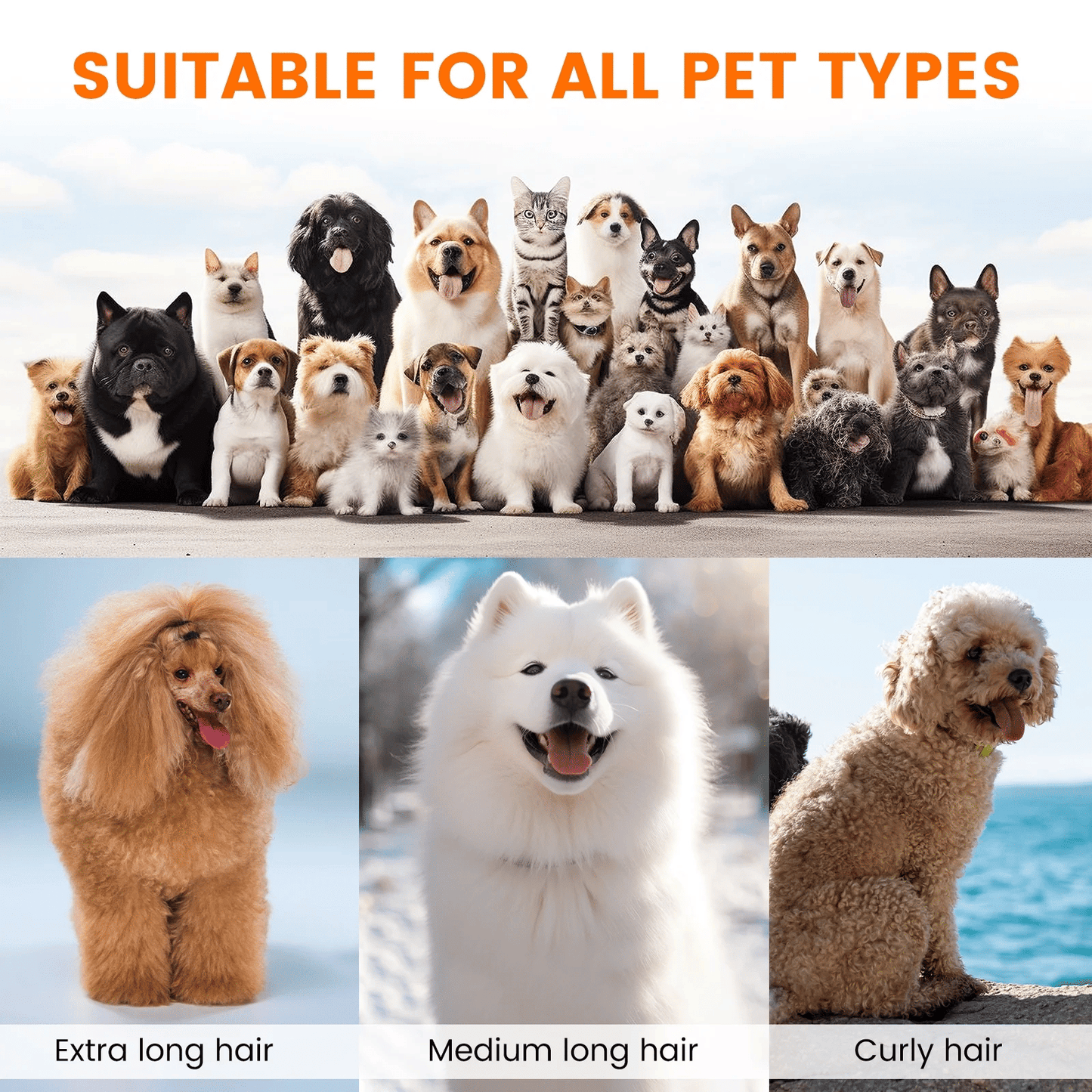 Pet Grooming Vacuum Kit PG10