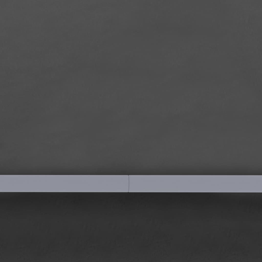 Professional Party Tent with Side Walls 13.1'x13.1'Anthracite 0.3 oz/ft²