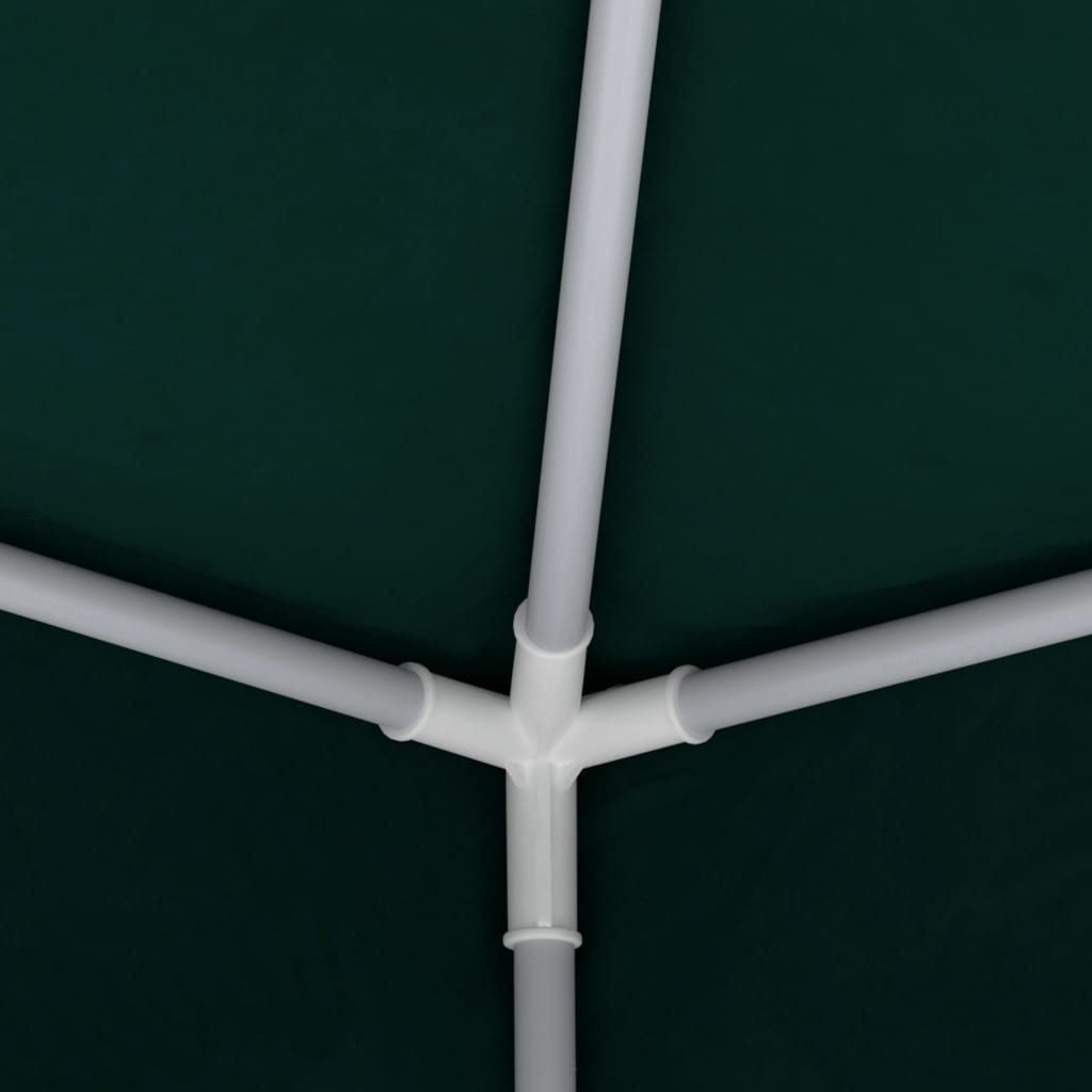Professional Party Tent with Side Walls 13.1'x13.1'Green 0.3 oz/ft²
