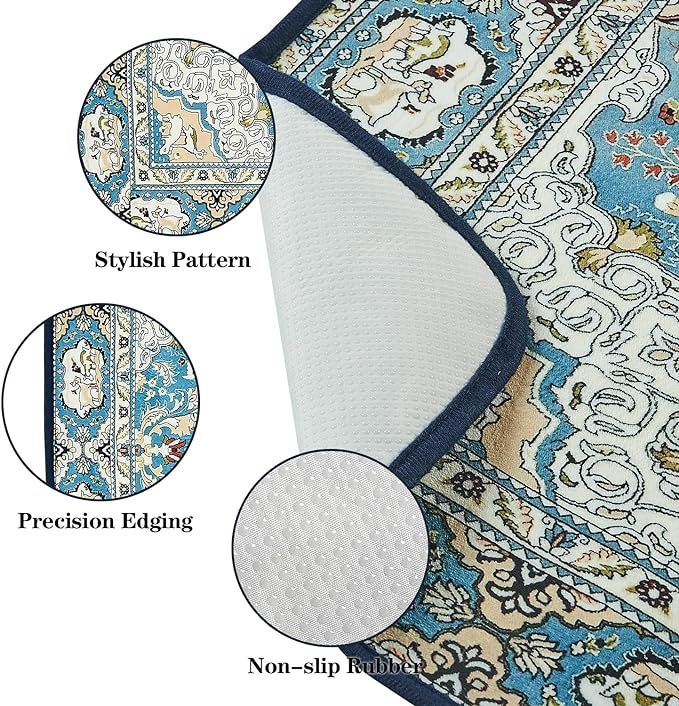 Qeils Washable Pee Pads for Dogs, 2 Pack Reusable Puppy Pads 36"x41" Super Absorbent Leakproof Dog Training Pads, Non-Slip Potty Pads for Floor, Crate, Couch, Whelping Pads Litter Mat Pet Supplies