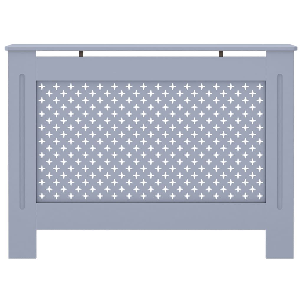 Radiator Cover Anthracite 44.1"x7.5"x32.1" MDF