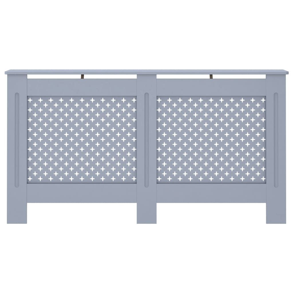 Radiator Cover Anthracite 59.8"x7.5"x32.1" MDF